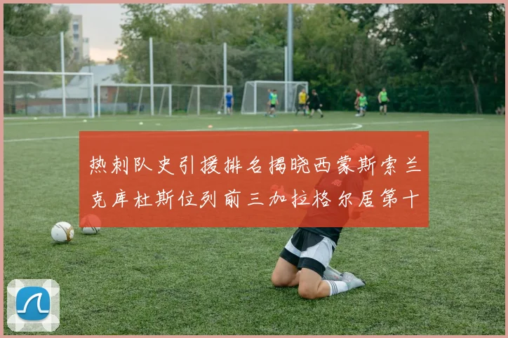 热刺队史引援排名揭晓西蒙斯索兰克库杜斯位列前三加拉格尔居第十一位